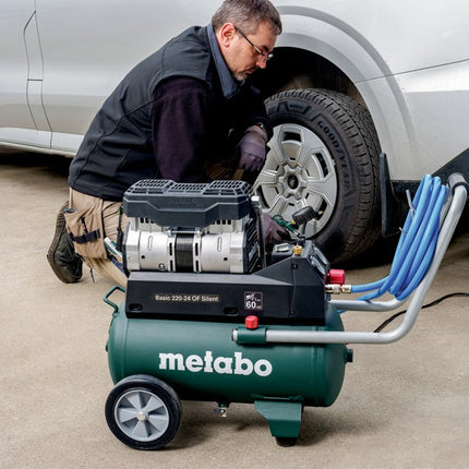 Afbeelding Metabo compressor Basic 220-24 OF Silent