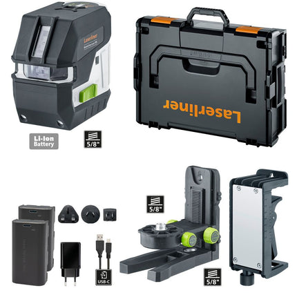 Laserliner MASTERCROSS XPG PRO (2 X LITHIUM) IN L-BOX