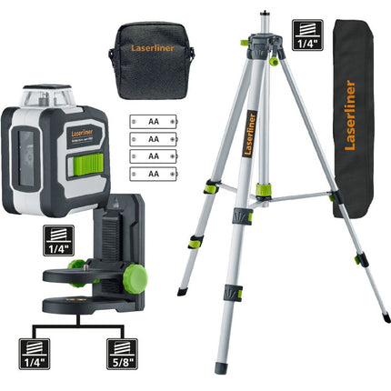 Laserliner COMPACTLINE-LASER G360 SET 150 CM (BLE, KOMPAKTSTATIV 150CM)