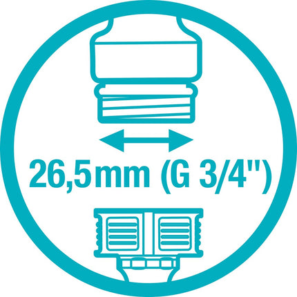 Afbeelding GARDENA kraanstuk 26,5mm (g 3/4")