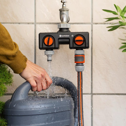 Afbeelding GARDENA 2-weg waterverdeler