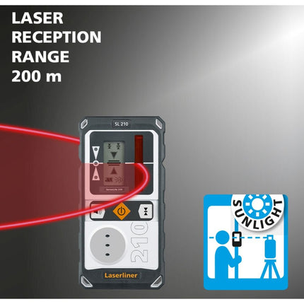 Laserliner QUADRUM COMPACT 210 S                   (2 X LITHIUM, REMOTE)