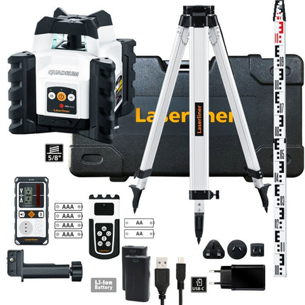 Laserliner QUADRUM COMPACT 210S SET 165 CM (2 X LITHIUM, REMOTE)
