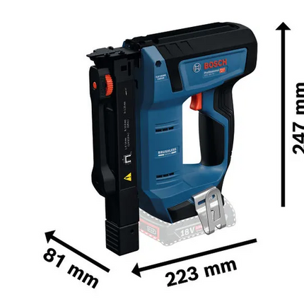 Bosch GTH 18V-14 SOLO L-BOXX ACCUTACKER (accu tacker)