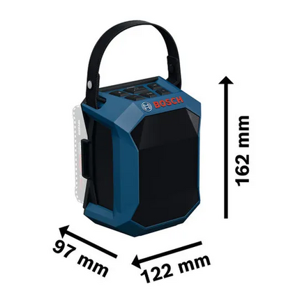 Bosch GPB 18V-1 C SOLO DOOS ACCU-SPEAKER      EN ACCUDEKSEL