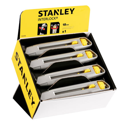 Afbeelding STANLEY afbreekmes interlock 18mm 1-10-018