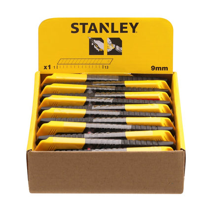 Afbeelding STANLEY afbreekmes sm 9mm 1-10-150