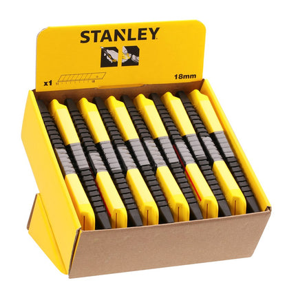 Afbeelding STANLEY afbreekmes sm 18mm 1-10-151