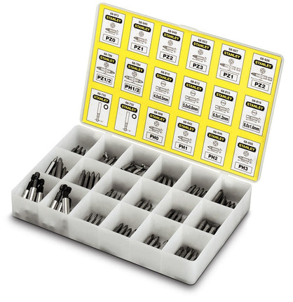 STANLEY ASSORTIMENT BITS 200 DELIG