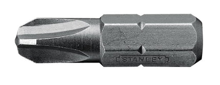 STANLEY 1/4" BITS PHILLIPS NR3