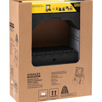 Afbeelding STANLEY fatmax® uitschuifbare metalen zaagbok (paar) 1-92-980
