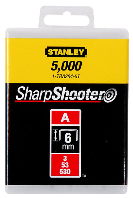 Afbeelding STANLEY nieten type a 1-TRA204-5T