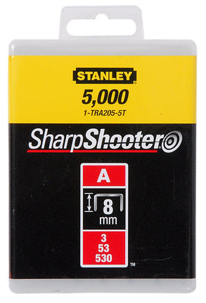 STANLEY NIETEN 8MM TYPE A - 5000 STUKS