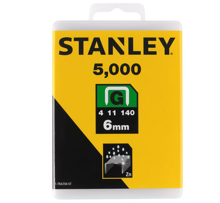 STANLEY NIETEN 12MM TYPE G - 1000 STUKS