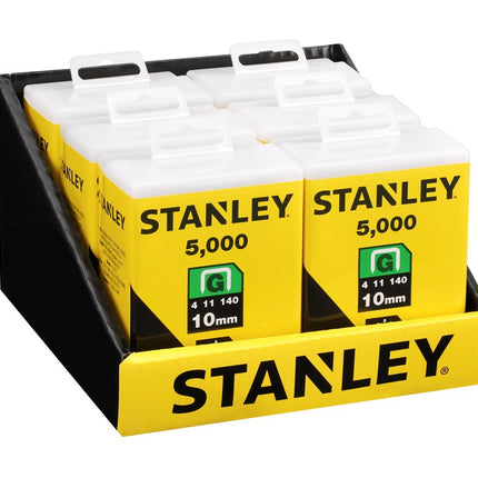 STANLEY NIETEN 10MM TYPE G - 5000 STUKS
