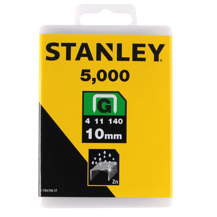 STANLEY NIETEN 10MM TYPE G - 5000 STUKS