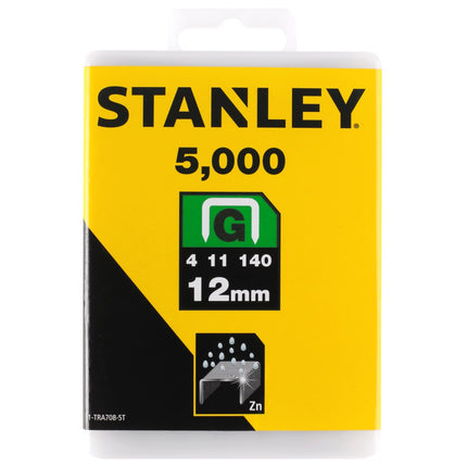 STANLEY NIETEN 12MM TYPE G - 5000 STUKS