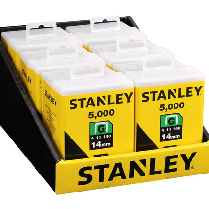 STANLEY NIETEN 14MM TYPE G - 5000 STUKS