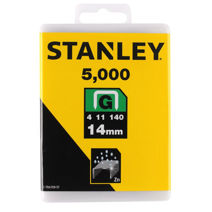 STANLEY NIETEN 14MM TYPE G - 5000 STUKS