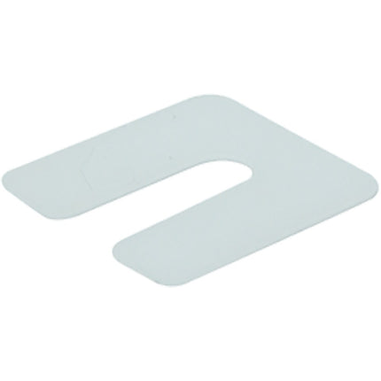 GB Uitvulplaatje 1mm - 480 Stuks In Zak    Transparant