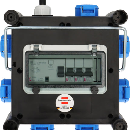 Brennenstuhl Compacte Rubberen Stroomverdeler BSV 3 FI/16-7 H07RN-F5G2.5 - 1153690600