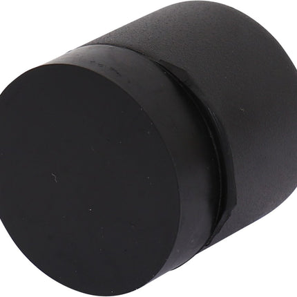 Deurstopper voor wandmontage rvs zwart Oxloc