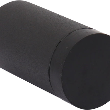 Deurstopper voor wandmontage rvs zwart Oxloc