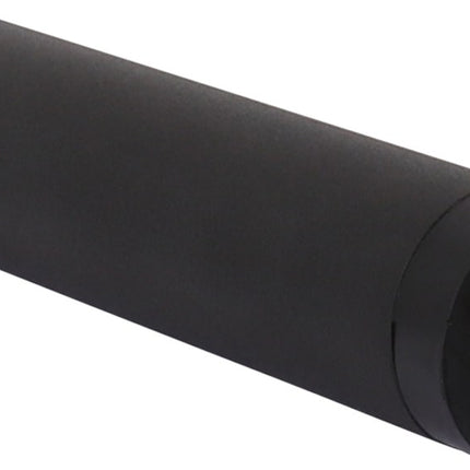 Deurstopper voor wandmontage rvs zwart Oxloc