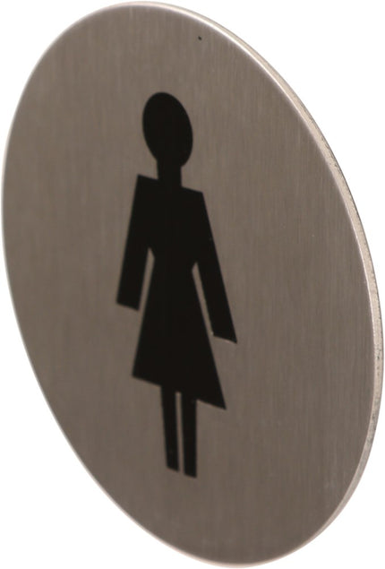 Symboolplaat dames Oxloc
