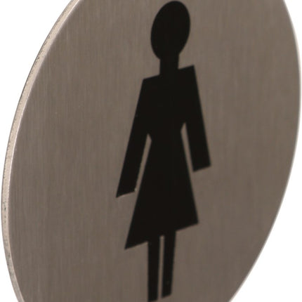 Symboolplaat dames Oxloc