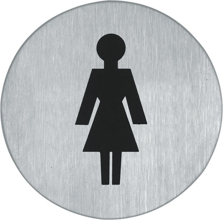 Symboolplaat dames Oxloc