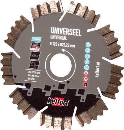 Diamantzaagblad universeel Kelfort