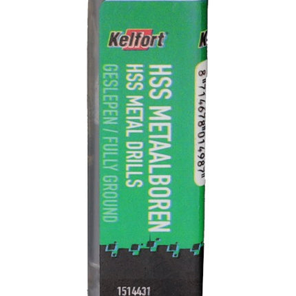 Metaalspiraalboor HSS Kelfort