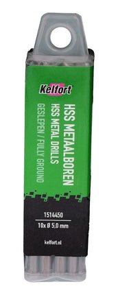 Metaalspiraalboor HSS Kelfort