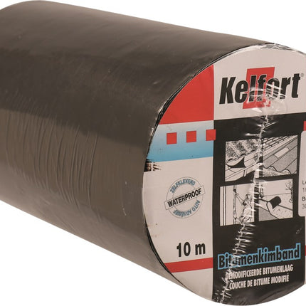 Bitumenkimband loodkleurig Kelfort