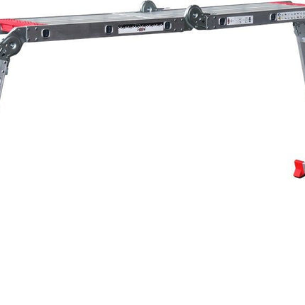 Kelfort Vouwladder 4x3 + Platform Aluminium – 1518857