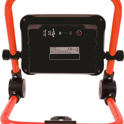 Bouwlamp LED met accu Kelfort