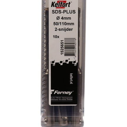 Hamerboor voor beton en steen SDS-plus Kelfort