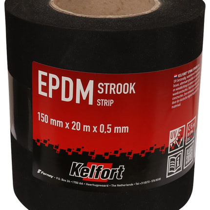 EPDM Folie zwart Kelfort