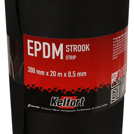 EPDM Folie zwart