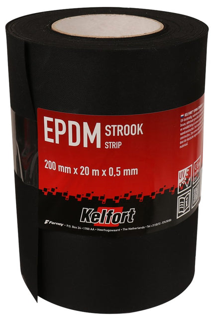 EPDM Folie zwart