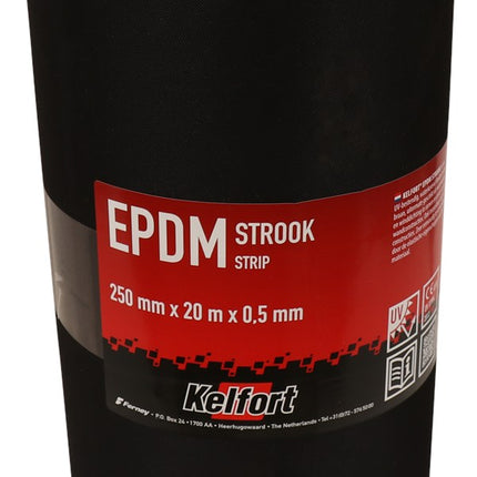 EPDM Folie zwart Kelfort