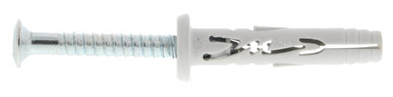 SPIT HIT M SLAGPLUG 6x30/5 P- MET KRAAG (1.000 STUKS IN ECO EMMER)