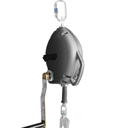 Afbeelding XSPlatforms automatisch valstopapparaat met lier (staalkabel) XStop Rescue (20m)
