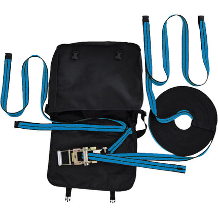 Afbeelding XSPlatforms mobiele leeflijn Horizontal Temporary lifeline