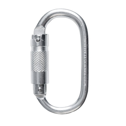 Afbeelding XSPlatforms veiligheidshaak (staal) Triple-lock karabiner Steel
