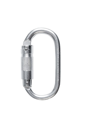 Afbeelding XSPlatforms veiligheidshaak (staal) Triple-lock karabiner Steel
