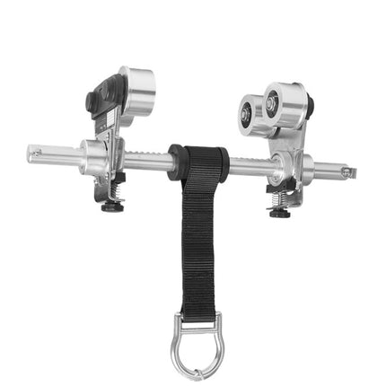 XSPlatforms BEAM ANCHOR TROLLEY 80/250MM LOOPKAT    ALUMINIUM