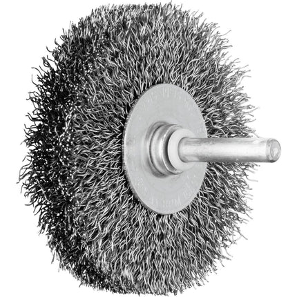 Afbeelding PFERD TOOLS ronde borstels ongetordeerd op stift
