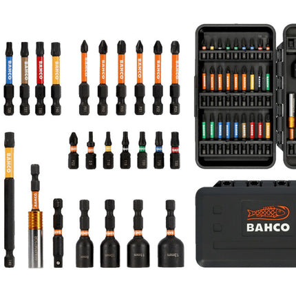 BAHCO 1/4" Impact Torsie Bitset 40-Delig - 66IM/40C-1